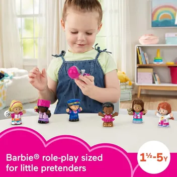 6-Piece Little People Toddler Barbie Figure Set or on Orders 325