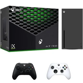 Xbox Series X 1TB SSD Console + 2nd Xbox Wireless Controller White - SAVEONGIFTS