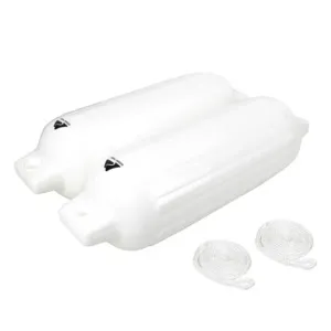 Trail Marine Inflatable Boat Bumper Fenders (Blue or White, 8.5" x 27")