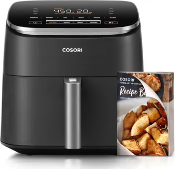 Air Fryer TurboBlaze 6 Qt Compact Airfryer that Roast