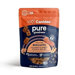 [S&S]: 11-Oz CANIDAE PURE Heaven Biscuits with Salmon & Sweet Potato Dog Treats