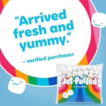 Jet Puffed Marshmallows 24oz Bag