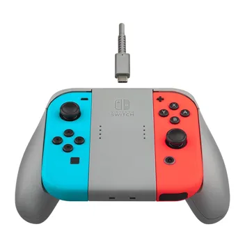 PDP Switch JoyCon Grip with Charger (Red/Blue)