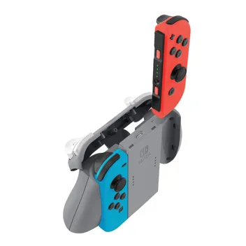 PDP Switch JoyCon Grip with Charger (Red/Blue)