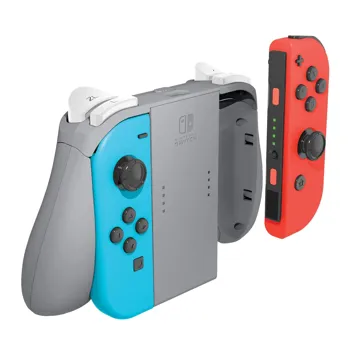 PDP Switch JoyCon Grip with Charger (Red/Blue)