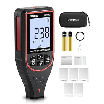 Kaiweets 0-118mils Car Coat Depth & Paint Thickness Gauge