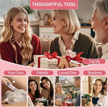 Daqvq 2-in-1 9-Speed Aluminum Body Cordless Electric Foot & Nail Filer Kit