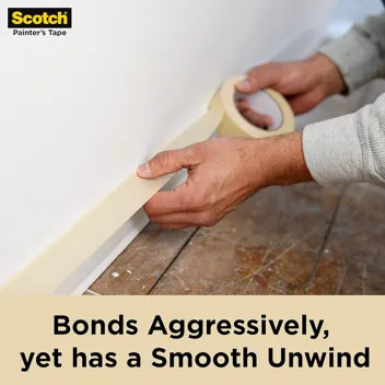 0.94" x 60.1 Yd. Contractor Grade Masking Tape (9 Rolls)