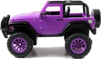 Jada Toys Girlmazing Jeep Wrangler Radio Control Vehicle (Purple)