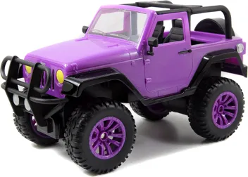 Jada Toys Girlmazing Jeep Wrangler Radio Control Vehicle (Purple)