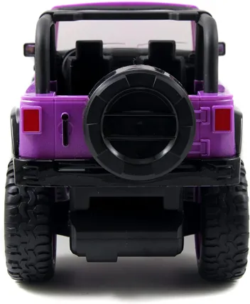 Jada Toys Girlmazing Jeep Wrangler Radio Control Vehicle (Purple)