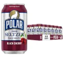 Polar 12oz Black Cherry Seltzer Water