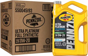 Amazon S&S: Ultra Platinum Full Synthetic 0W-20 Motor Oil (5-Quart