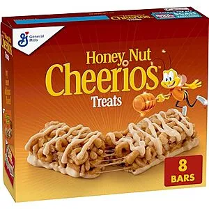 Honey Nut Breakfast Cereal Treat Bars (8-Count)