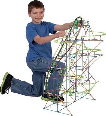 K'nex Typhoon Frenzy Roller Coaster Building Set (649-Piece)