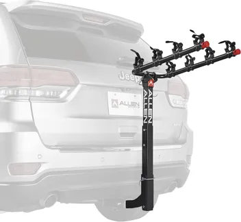 Sports Deluxe 4-Bike Carrier for 2" Hitch and More