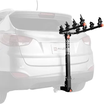 Sports Deluxe 4-Bike Carrier for 2" Hitch and More