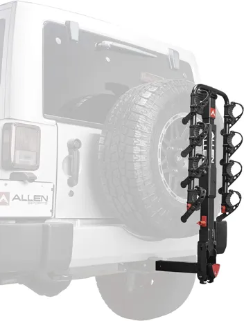 Sports Deluxe 4-Bike Carrier for 2" Hitch and More