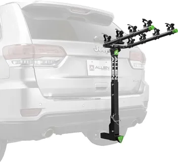 Sports Deluxe 4-Bike Carrier for 2" Hitch and More