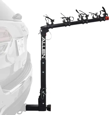 Sports Deluxe 4-Bike Carrier for 2" Hitch and More