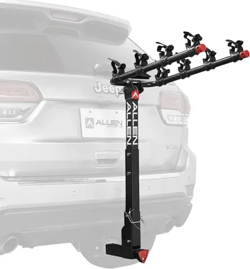 Sports Deluxe 4-Bike Carrier for 2" Hitch and More