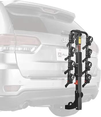 Sports Deluxe 4-Bike Carrier for 2" Hitch and More