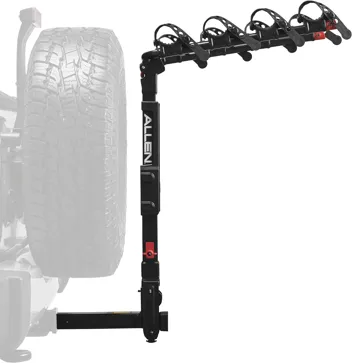 Sports Deluxe 4-Bike Carrier for 2" Hitch and More