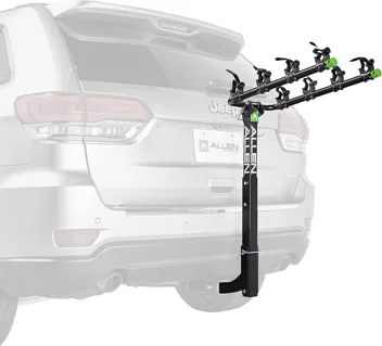 Sports Deluxe 4-Bike Carrier for 2" Hitch and More