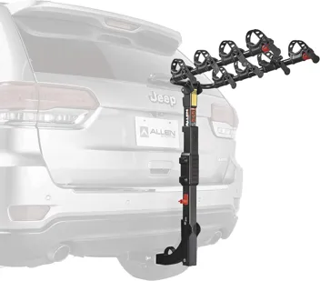 Sports Deluxe 4-Bike Carrier for 2" Hitch and More