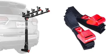 Sports Deluxe 4-Bike Carrier for 2" Hitch and More