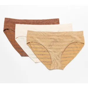 3-Count Bombas Seamless Panties: Hipster or High-Rise