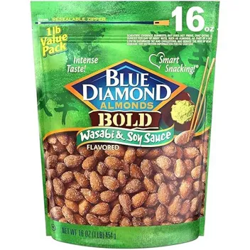 16oz Wasabi & Soy Sauce Bold Snack Nuts