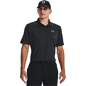 Golf Performance 3.0 Novelty Polo T-Shirt (Black/Jet Gray)