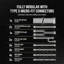 SF1000L Fully Modular Low-Noise SFX Power Supply