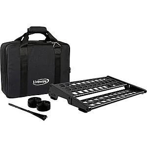 Livewire PB400 Electric Guitar Pedal Board With Soft Case