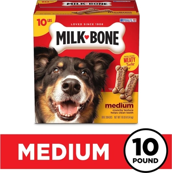 10-Lbs Original Dog Treats Biscuits (Medium or Large)