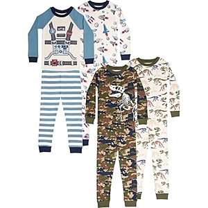 Member’s Mark Boys 8-Piece Snug Fit Pajamas