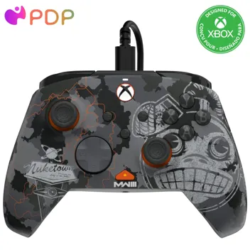 PDP Gaming Rematch Advanced Wired Controller for Xbox (Black or White)