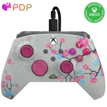 PDP Gaming Rematch Advanced Wired Controller for Xbox (Black or White)