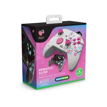 PDP Gaming Rematch Advanced Wired Controller for Xbox (Black or White)