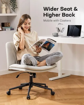 Marsail Armless-Office Desk Chair