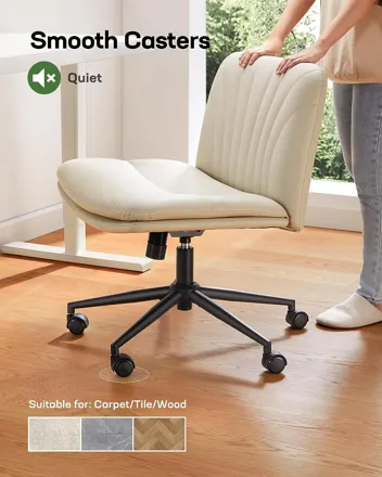 Marsail Armless-Office Desk Chair