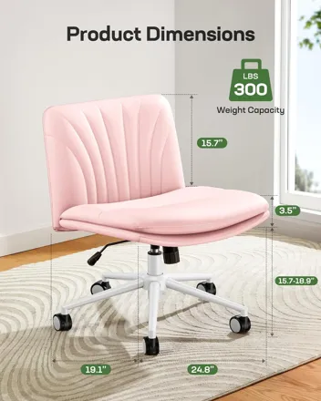 Marsail Armless-Office Desk Chair