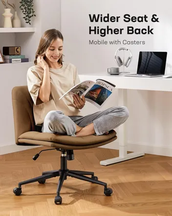 Marsail Armless-Office Desk Chair