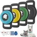 Pawtners Soft Silicone AirTag Pet Collar Holder