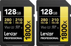 Gold Series Professional 2000x 256GB UHS-II SDXC Memory Card