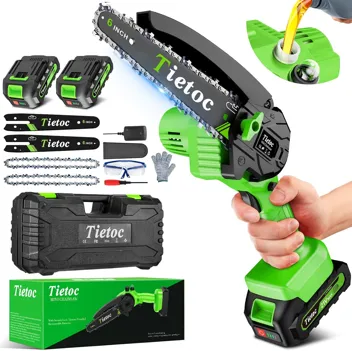 Tietoc Mini Chainsaw Cordless 6 Inch