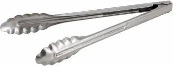 9" Coiled Spring Heavyweight Stainless Steel Utility Tong