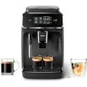 2200 Fully Automatic 2-Function Espresso Machine with Steam Wand, Ceramic Grinder