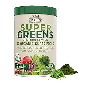 COUNTRY FARMS Super Greens Natural Flavor